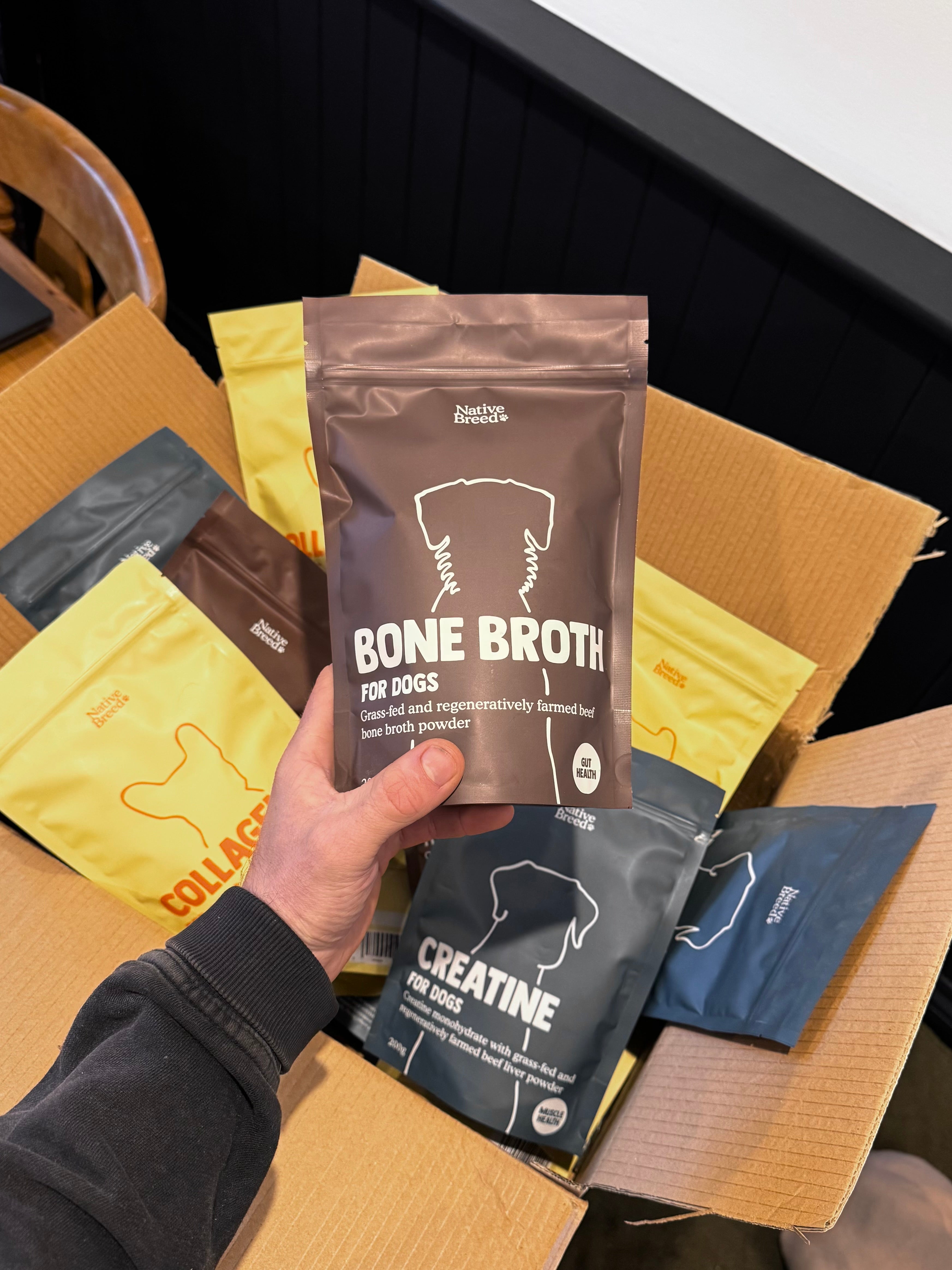 Grass-fed Beef Bone Broth Powder